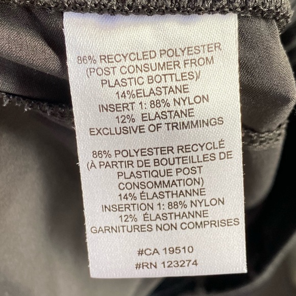 Lolë black stretch lightweight joggers track pants - Picture 8 of 8